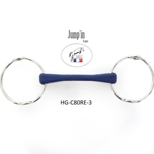 [ Jump'in ] C80RE Straight rubber bit 13.5cm