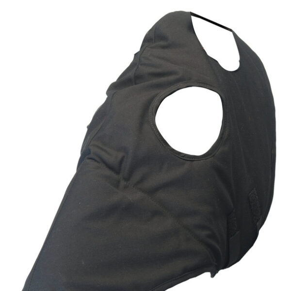 [ Wahlsten ] Face hood with leather cover on the nose without ears art. 01220