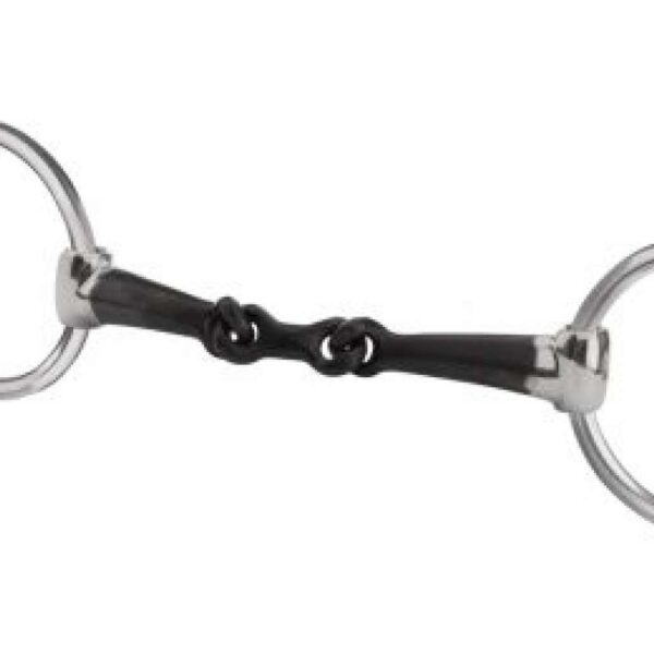 [ Beris ] 10414 Beris Black Sweet Iron Loose Ring Double Jointed 13,5 cm