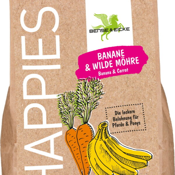 [ Bense & Eicke ] Friandises Happies Banane-Carottes 1kg