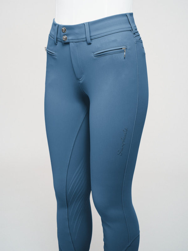 [ SAMSHIELD ] Pantalon d'équitation Chloe Script Knee grip – Image 3